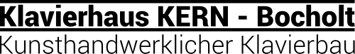 Logo Klavierhaus KERN in Bocholt